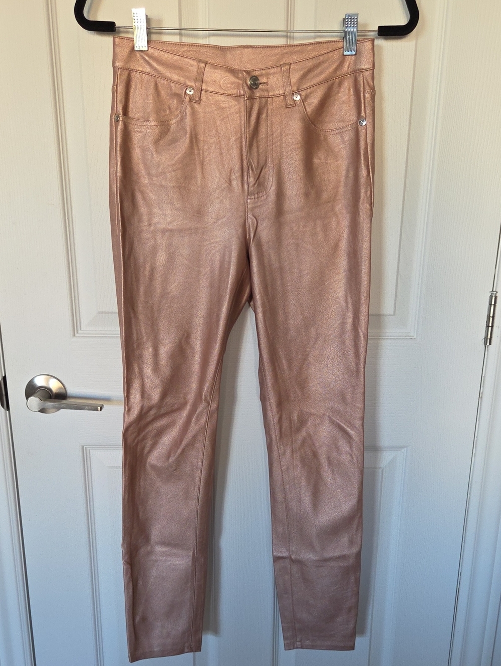 Free w/ any purchase FREE PEOPLE Faux Leather Jeans